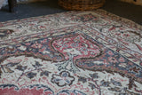 Vintage Turkish Isparta Rug 8.5ftx11.8ft