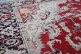 Old Eastern Sumac Kilim 6.7ftx9.4ft