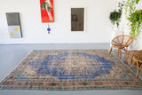 Vintage Isparta Rug 7.7ftx10.4ft