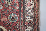 old rug, antique rug, earthy colors, faded colors, Turkish rug, vintage rug, soft rug, Portland, Oregon, rug store, rug shop, local shop, pile rug, ottoman rug, oriental rug, floral rug