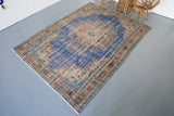 Vintage Isparta Rug 7.7ftx10.4ft