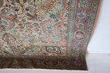 old rug, antique rug, earthy colors, faded colors, Turkish rug, vintage rug, soft rug, Portland, Oregon, rug store, rug shop, local shop, pile rug, ottoman rug, oriental rug, floral rug