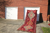 Vintage Kars Kilim 4.11x13.8ft