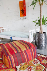 Square Kilim Floor Cushion