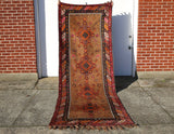 Old Kars Rug Runner 3.9ftx12ft