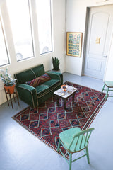 Old Van Kilim Rug 5.5ftx8ft