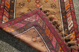 Old Kars Rug Runner 3.9ftx12ft