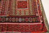 Vintage Kayseri Papatyali Kilim 5.5ftx12.4ft