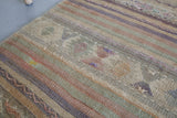 Vintage Anatolian Kilim Runner 2.9ftx8.2ft