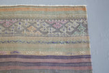 Vintage Anatolian Kilim Runner 2.9ftx8.2ft