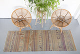 Vintage Anatolian Kilim Runner 2.9ftx8.2ft