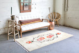 Old Anatolian Tulu Rug 3.6ftx7.4ft