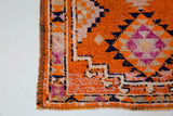 pile rug runner, Turkish rug, vintage rug, portland, rug shop, bright colors, wild shaman, runner rug, bold color, Portland, Oregon, rug store, rug shop, local shop, hallway runner, skinny runner