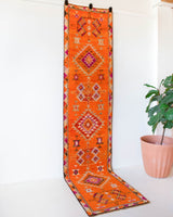 pile rug runner, Turkish rug, vintage rug, portland, rug shop, bright colors, wild shaman, runner rug, bold color, Portland, Oregon, rug store, rug shop, local shop, hallway runner, skinny runner
