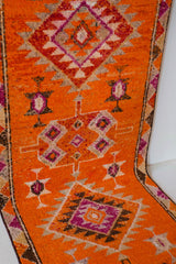 pile rug runner, Turkish rug, vintage rug, portland, rug shop, bright colors, wild shaman, runner rug, bold color, Portland, Oregon, rug store, rug shop, local shop, hallway runner, skinny runner