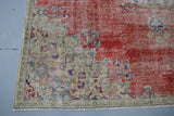 Vintage Isparta Rug 7.3ftx9ft