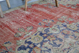Vintage Isparta Rug 7.3ftx9ft