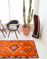 pile rug runner, Turkish rug, vintage rug, portland, rug shop, bright colors, wild shaman, runner rug, bold color, Portland, Oregon, rug store, rug shop, local shop, hallway runner, skinny runner