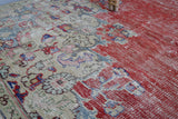 Vintage Isparta Rug 7.3ftx9ft
