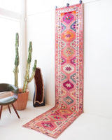pile rug runner, Turkish rug, vintage rug, portland, rug shop, bright colors, wild shaman, runner rug, bold color, Portland, Oregon, rug store, rug shop, local shop, hallway runner, skinny runner