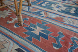 Vintage Kayseri Kilim 8.2ftx12.4ft