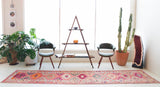 pile rug runner, Turkish rug, vintage rug, portland, rug shop, bright colors, wild shaman, runner rug, bold color, Portland, Oregon, rug store, rug shop, local shop, hallway runner, skinny runner