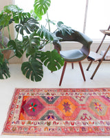 pile rug runner, Turkish rug, vintage rug, portland, rug shop, bright colors, wild shaman, runner rug, bold color, Portland, Oregon, rug store, rug shop, local shop, hallway runner, skinny runner