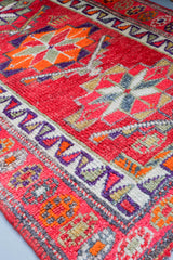 pile rug runner, Turkish rug, vintage rug, portland, rug shop, bright colors, wild shaman, runner rug, bold color, Portland, Oregon, rug store, rug shop, local shop, hallway runner, skinny runner