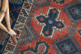 Vintage Antalya Dosemealti Rug 7ftx10ft