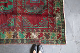 old rug, antique rug, earthy colors, faded colors, Turkish rug, vintage rug, flat weave, kilim rug, large area rug, square rug, Wild Shaman, Portland, Oregon, rug store, rug shop, local shop