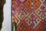 pile rug runner, Turkish rug, vintage rug, portland, rug shop, bright colors, wild shaman, runner rug, bold color, Portland, Oregon, rug store, rug shop, local shop, hallway runner, skinny runner
