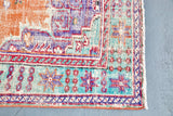 Old Demirci Oushak Rug 6.5ftx9.3ft