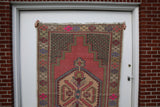 Vintage Faded Anatolian Rug 3.10ftx6.6ft