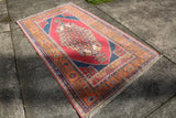 Vintage Fade Anatolian Turkish Rug