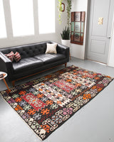 pile rug, Turkish rug, vintage rug, portland, rug shop, bright colors, wild shaman, area rug, red rug, mini rug, bold color, Portland, Oregon, rug store, rug shop, local shop, Turkish kilim, kilim rug, flat weave