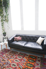 flat weave, pile rug runner, Turkish rug, vintage rug, portland, rug shop, bright colors, wild shaman, runner rug, bold color, Portland, Oregon, rug store, rug shop, local shop, hallway runner, skinny runner