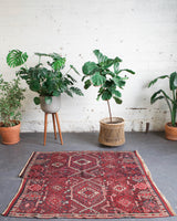 Turkish rug, vintage rug, flat weave, kilim rug, large area rug, square rug, Wild Shaman, Portland, Oregon, rug store, rug shop, local shop, bright colors, area rug, bold color