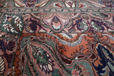 old rug, antique rug, earthy colors, faded colors, Turkish rug, vintage rug, soft rug, Portland, Oregon, rug store, rug shop, local shop, pile rug, ottoman rug, oriental rug, floral rug