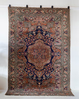 old rug, antique rug, earthy colors, faded colors, Turkish rug, vintage rug, soft rug, Portland, Oregon, rug store, rug shop, local shop, pile rug, ottoman rug, oriental rug, floral rug
