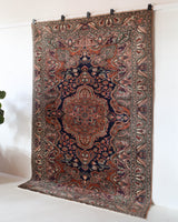 old rug, antique rug, earthy colors, faded colors, Turkish rug, vintage rug, soft rug, Portland, Oregon, rug store, rug shop, local shop, pile rug, ottoman rug, oriental rug, floral rug