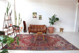 old rug, antique rug, deep colors, bold colors, earthy colors, faded colors, Turkish rug, vintage rug, soft rug, Portland, Oregon, rug store, rug shop, local shop, pile rug, ottoman rug, oriental rug, floral rug, persian rug, Heriz rug