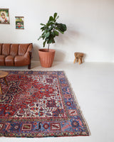 old rug, antique rug, deep colors, bold colors, earthy colors, faded colors, Turkish rug, vintage rug, soft rug, Portland, Oregon, rug store, rug shop, local shop, pile rug, ottoman rug, oriental rug, floral rug, persian rug, Heriz rug