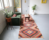 Vintage Esme Kilim Runner 3'5"x12'