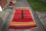 Vintage Bodrum Kilim 4.2x6.6ft