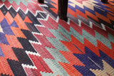 Vintage Esme Kilim Runner 3'5"x12'