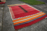 Vintage Bodrum Kilim 4.2x6.6ft