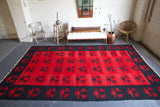 Vintage Sarkoy Kilim 8ftx13ft