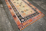 Old Corum Kilim 4.5ftx7.10ft