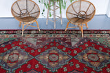 Old Adana Yörük Kilim 7xftx10.2ft