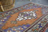 Vintage Konya Rug 2.6ft x 4.5ft